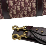 Load image into Gallery viewer, Christian Dior Oblique Boston Bag Bordeaux (Like new) RWTB3HK
