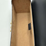 Load image into Gallery viewer, Gucci GG Supreme Monogram Small Padlock Bamboo Shoulder Bag Beige Black Cuir (Like new) R24VDBT
