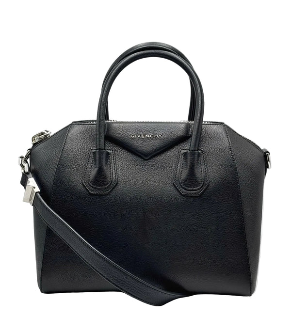 Givenchy Small Antigona Leather Bag Black (Like new) 8DTBMJG