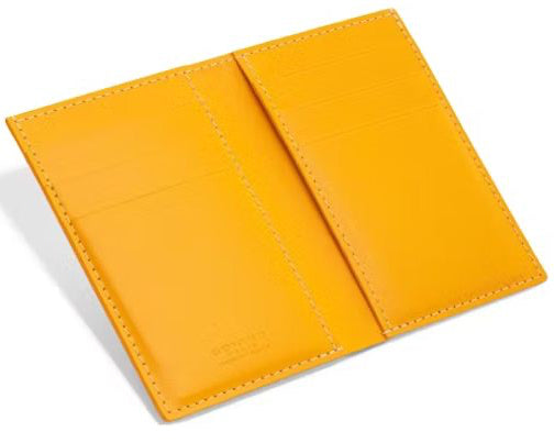 Goyard Saint Pierre Card Holder Yellow