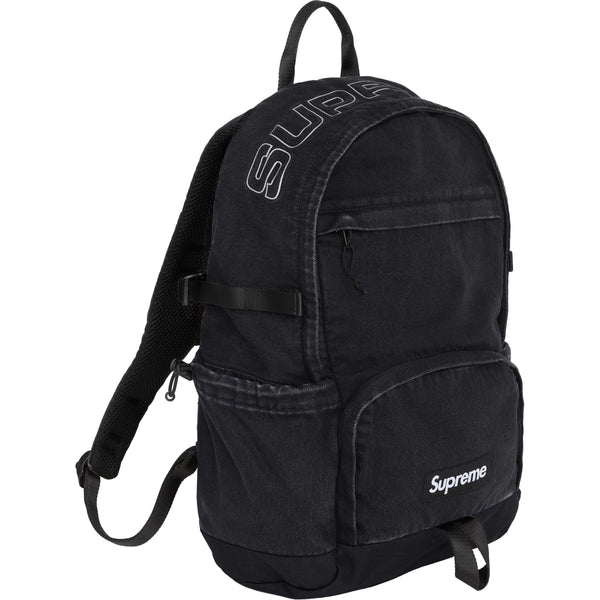 Supreme Denim Backpack Black