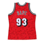 Load image into Gallery viewer, BAPE x Mitchell &amp; Ness Miami Heat Jersey
