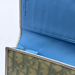 Load image into Gallery viewer, Christian Dior Logo Wallet Trotter Oblique Baby Blue (Pre-owned)
