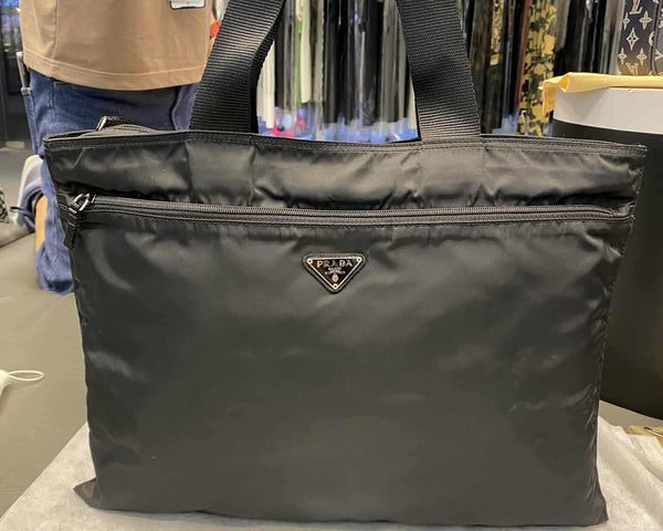 Prada Tessuto Nylon Tote Bag Black (Like new)