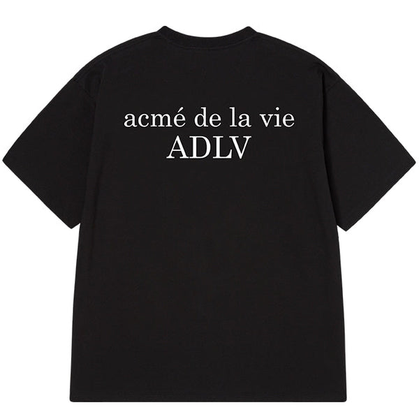 ADLV Basic Logo Short Sleeve T-shirt Black