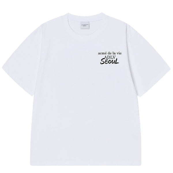 ADLV [Store Exclusive] Seoul Edition Short Sleeve T-shirt White