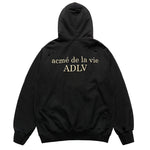 Load image into Gallery viewer, Jean-Michel Basquiat x ADLV Boone Hoodie Zip Up Black
