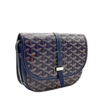 Load image into Gallery viewer, GOYARD Belvedere PM Bag Navy Blue (Like new) VK47X8B
