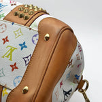 Load image into Gallery viewer, Louis Vuitton White Monogram "Murakami" Multicolore Courtney GM Bag (Pre-owned) CMVB4VW
