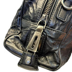 Load image into Gallery viewer, Prada Black Nappa Antique Leather  Tote Bag (Pre-owned) QV2T4CB
