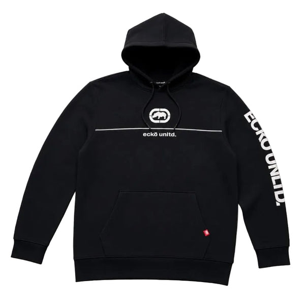 Ecko License Hoodie Black White