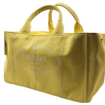 Load image into Gallery viewer, Prada 2000 Canapa tote bag Yellow (Like new)
