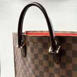 Load image into Gallery viewer, Louis Vuitton 2001 Damier Ebene Venice Sac Plat tote bag (Like new)
