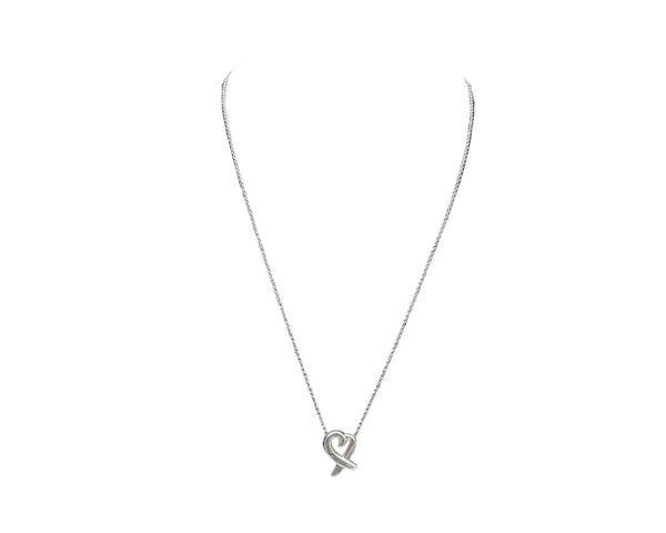 Tiffany & Co. Paloma Picasso Loving Heart Pendant Necklace (Vintage)