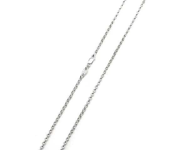 Chrome Hearts  Silver Roll Chain Necklace 18” (Brandnew)