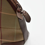 Load image into Gallery viewer, Burberry Vintage Brown Plaid Tote Bag (Pre-owned)
