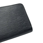 Load image into Gallery viewer, Louis Vuitton Zippy Wallet Ivory Epi Leather Black (Pre-owned)
