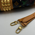 Load image into Gallery viewer, Louis Vuitton Black Monogram Multicolore Murakami Courtney GM Bag (Pre-owned) 3K74CJ2
