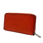 Load image into Gallery viewer, Louis Vuitton Zippy Wallet Ivory Epi Leather Orange (Pre-owned)
