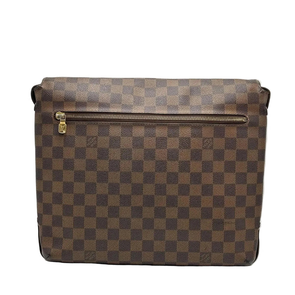 Louis Vuitton Damier Ebene Brooklyn MM Crossbody Bag (Pre-owned) 6RD9VXT