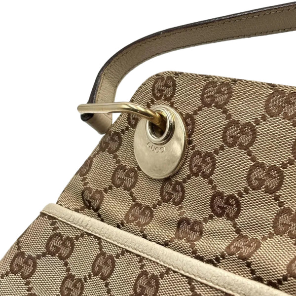 Gucci Monogram Medium Eclipse Shoulder Bag Off White (Pre-owned)