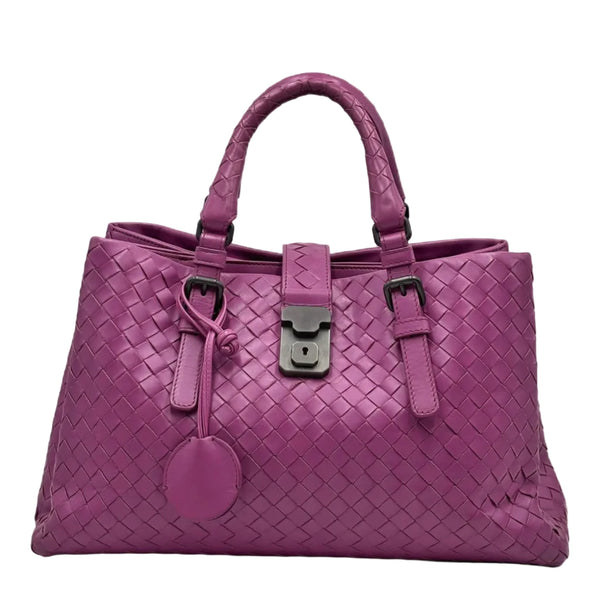 Bottega Veneta  Small Nappa Intrecciato Roma Satchel (Like new) M4TGWXH