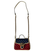 Load image into Gallery viewer, Gucci GG Torchon Marmont Mini Top Handle (Like new) 38H63XM
