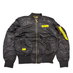 Load image into Gallery viewer, SCARS Bomber Jacket Black
