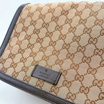 Load image into Gallery viewer, Gucci GG Canvas Crossbody Flap Messenger Bag (Like new) 4J6C7DY
