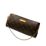 Load image into Gallery viewer, Louis Vuitton Monogram Canvas Eva Pochette Bag (Like new) T4X3RJQ
