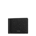 Load image into Gallery viewer, Dior Wallet with Money Clip Black Dior Gravity Leather (Bnew)
