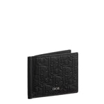 Load image into Gallery viewer, Dior Wallet with Money Clip Black Dior Gravity Leather (Bnew)

