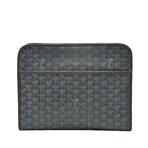 Goyard Goyardine Jouvence MM Toiletry Pouch Grey (Pre-owned) 97CM8XR