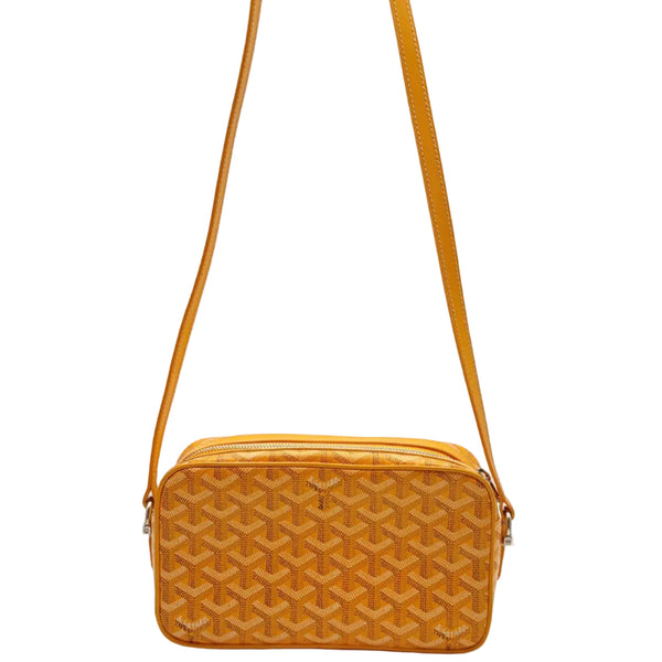 Goyard Cap-Vert PM Bag Yellow (Like new) JW22W9T