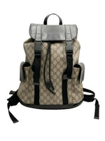 Load image into Gallery viewer, Gucci Soft Backpack Monogram GG Black/Brown (Pre-owned) MD77GQD
