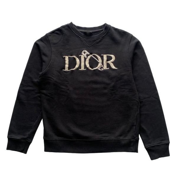 Dior x Judy Blame 2020 Graphic Print Sweatshirt Black (Pre-owned)
