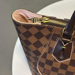 Load image into Gallery viewer, Louis Vuitton Damier Canvas Rose Ballerine Caissa PM Tote Bag (Excellent Condition)
