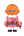 POP MART MEGA SPACE MOLLY 400%+100% THE POWERPUFF GIRLS-Blossom
