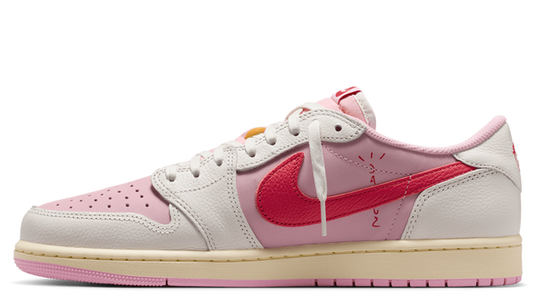 Jordan 1 Retro Low OG SP Travis Scott Sail Tropical Pink