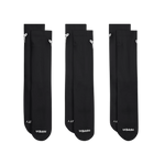 Load image into Gallery viewer, Nike Everyday Elevated Kobe Crew Socks Black (3 Pairs)
