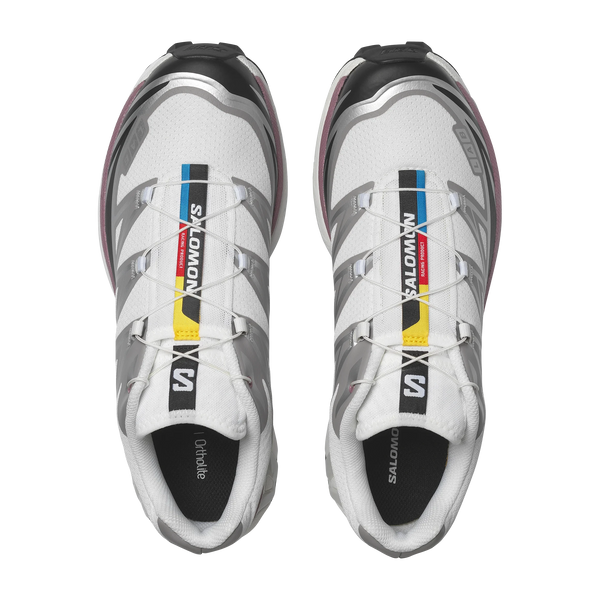 Salomon XT-6 White Black Dusky Orchid