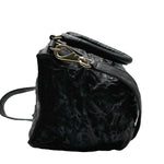 Load image into Gallery viewer, Givenchy Black Wrinkled Sheepskin Leather Medium Pandora Bag (Pre-owned) RH4B92Y
