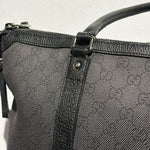 Load image into Gallery viewer, Gucci Monogram Large Business Tote Black (Like new) BQH77X8
