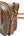 Celine Macadam Shoulder Bag in Brown Coated Canvas (Pre-owned)