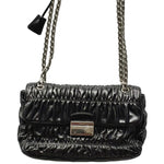Load image into Gallery viewer, Prada Black Nappa Gaufre Leather Chain Flap Bag (Like new) 7QV46HY
