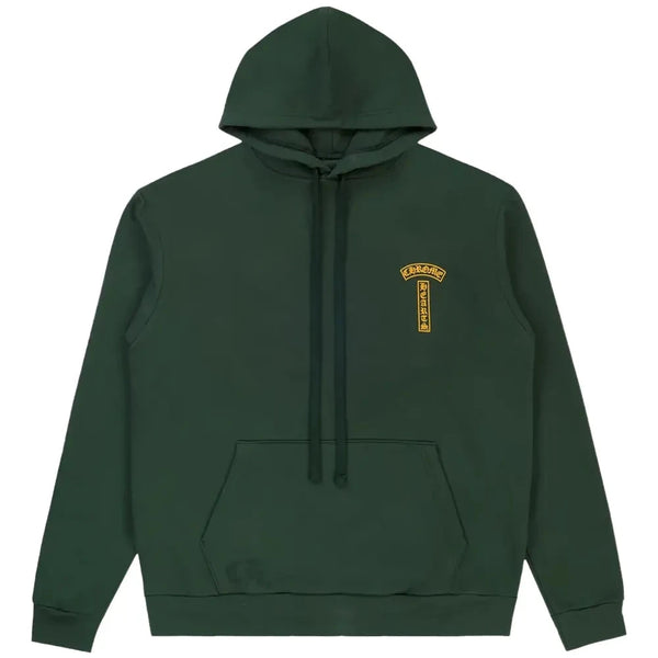 Chrome Hearts T Bar-logo Hoodie Green