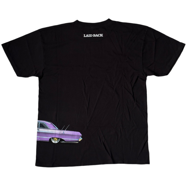 Gin & Juice By Dr.Dre And Snoop LAID BACK  Black Tee