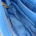 Load image into Gallery viewer, Prada Black Saffiano Lux Leather Double Zip Small Tote Bag (Pre-owned) WTYTRCG
