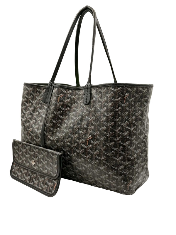 Goyard Saint Louis Tote PM Black (Pre-owned) QJH7DKB