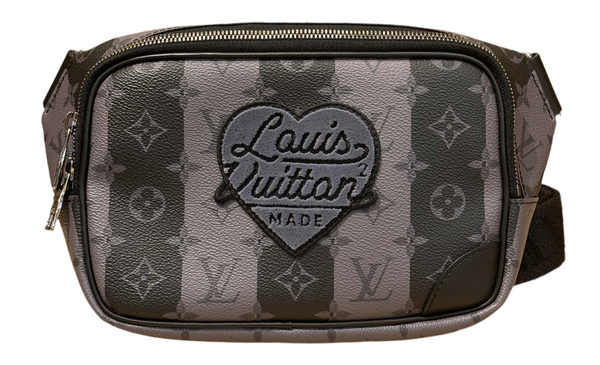 Louis Vuitton x NIGO Monogram Eclipse Stripes LV Heart Modular Sling Bag (Pre-loved)